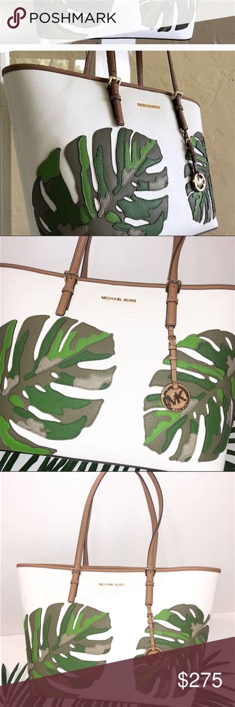 monstera michael kors bag